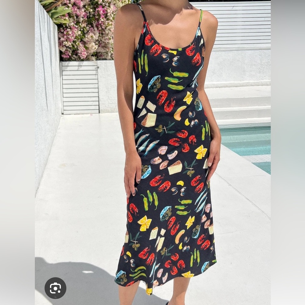 Lisa says gah Sofia slip dress - tapas